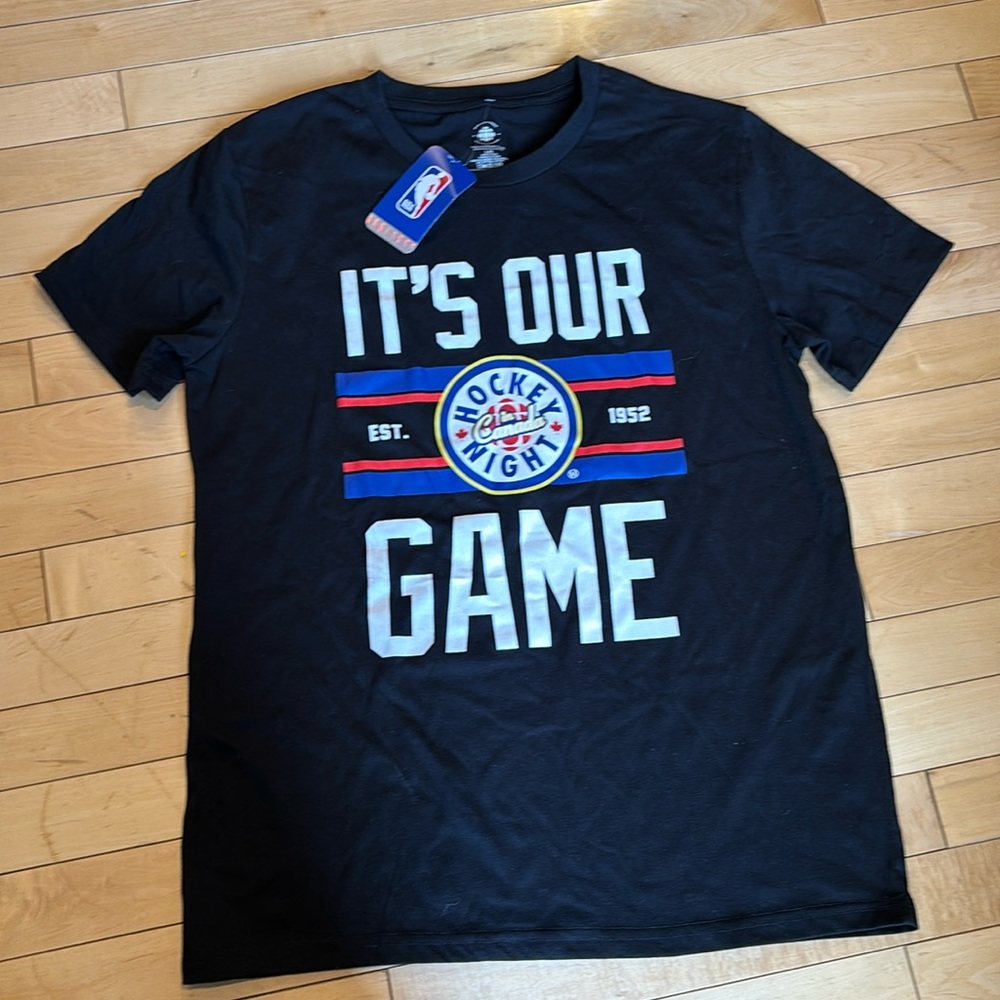 Hockey Night in Canada It's Our Game tShirt